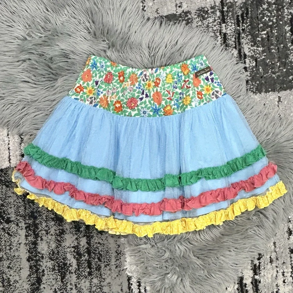 GIRLS MATILDA JANE Brilliant daydream Field of Flowers Skirt  SIZE 12 NEW In Bag